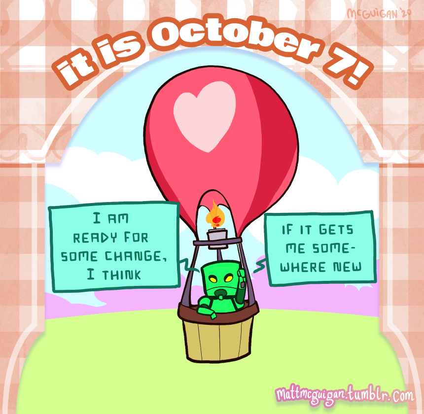 I am  ready for  some change, I think if it gets  me somewhere new