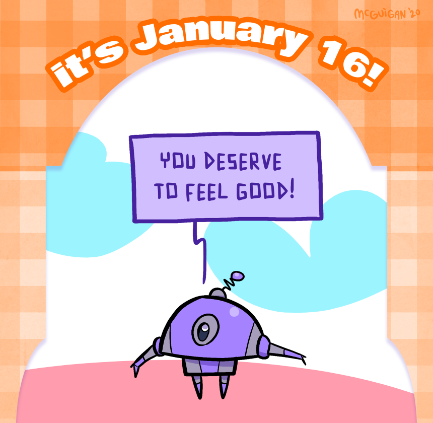 you deserve to feel good
