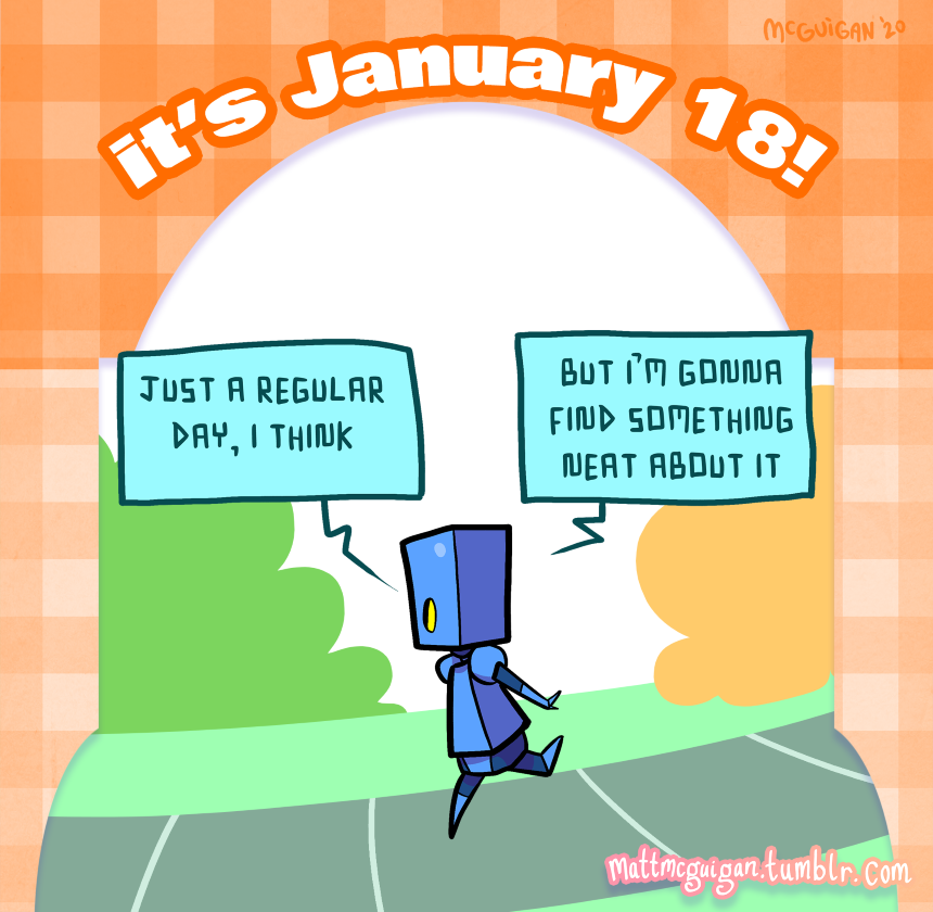 just a regular day, i think but i m gonna find something neat about it