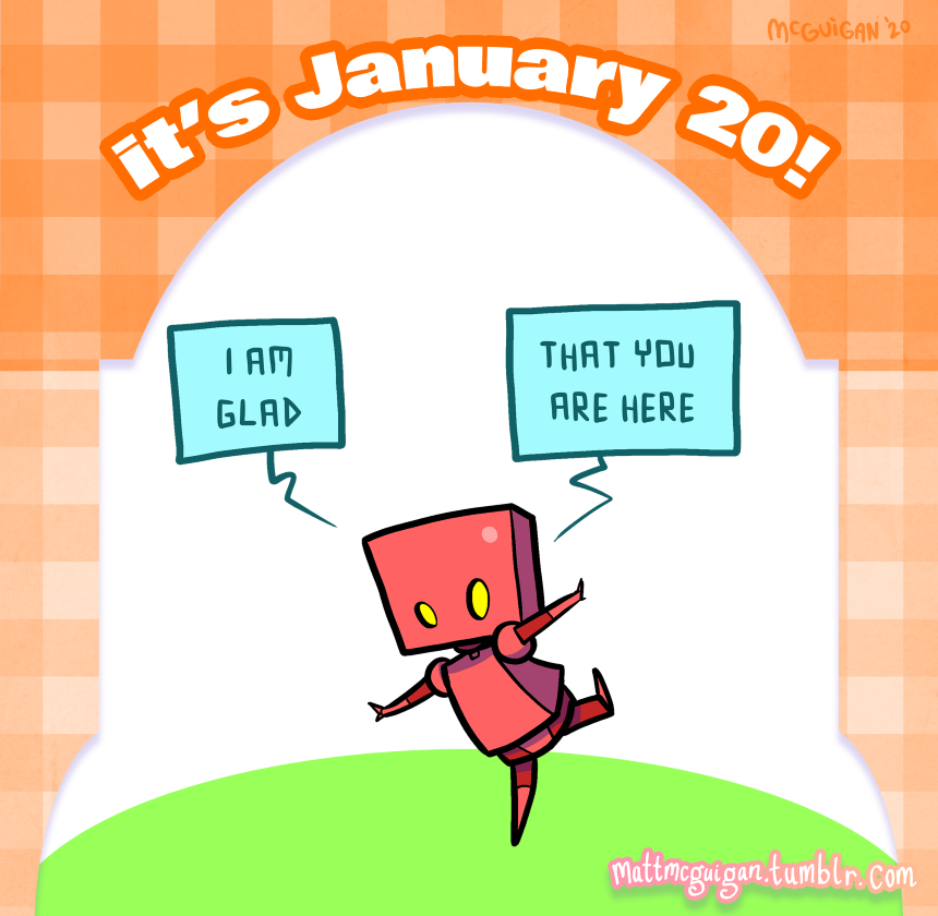 i am glad that you  are here