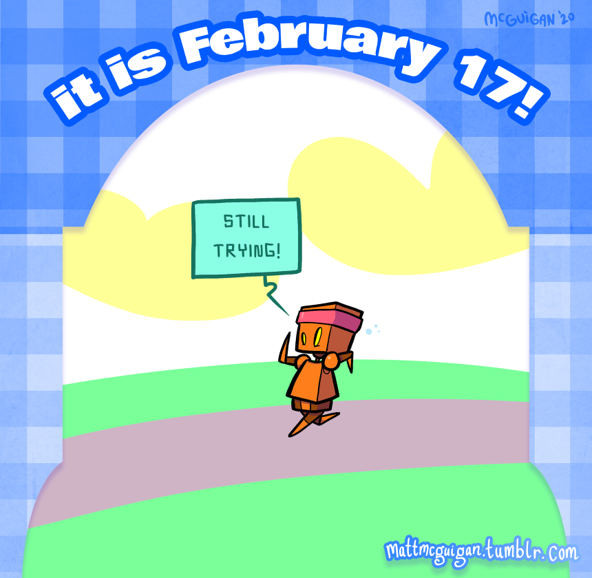 still trying!