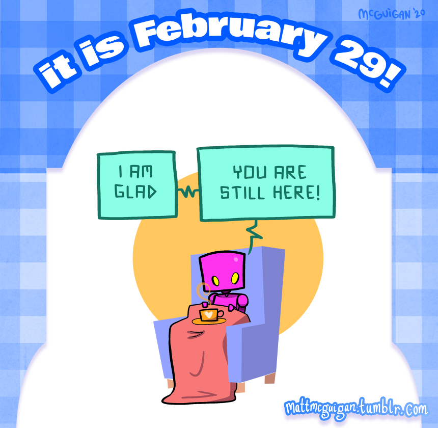 i am glad you are still here!