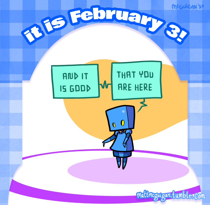 and it is good that you are here
