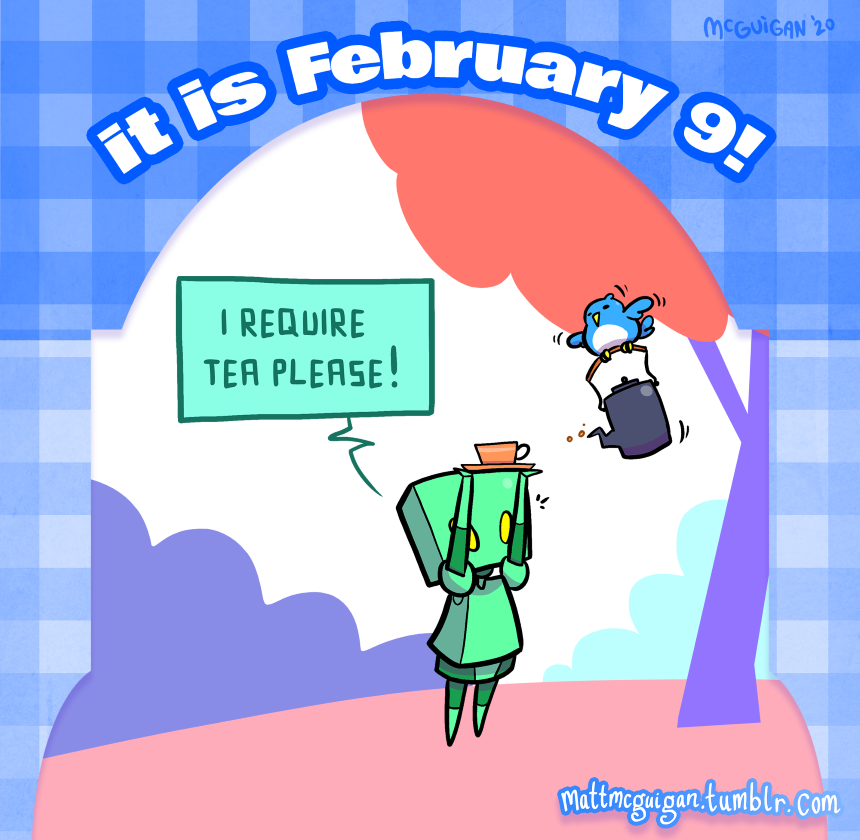 i require tea please
