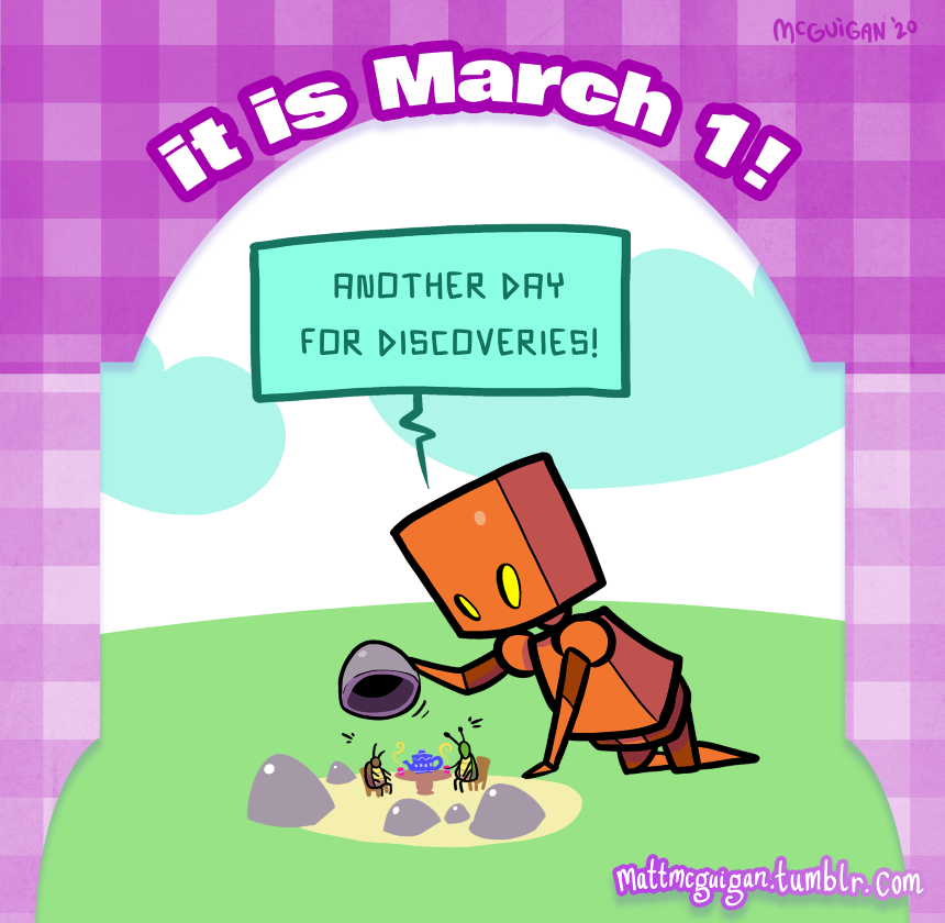 another day for discoveries!
