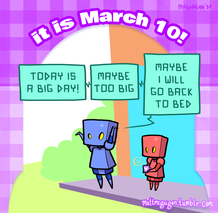 today is a big day! maybe too big maybe  i will  go back  to bed