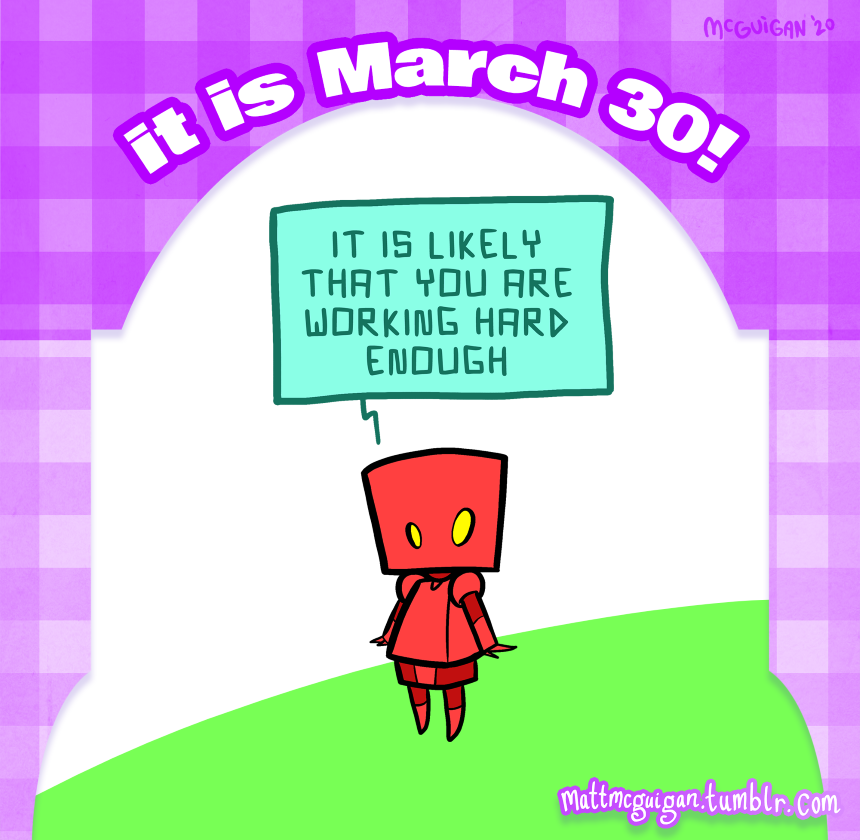 it is likely that you are working hard enough