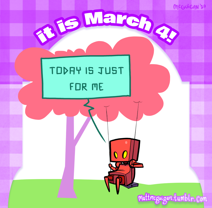 today is just for me