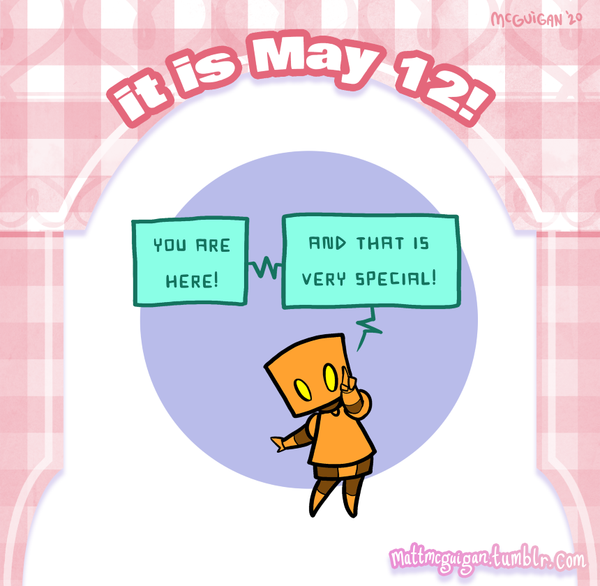you are here! and that is very special!