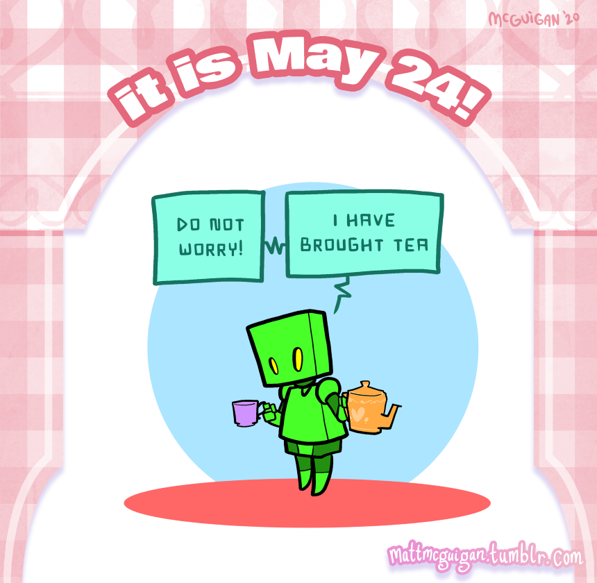 do not worry! i have brought tea