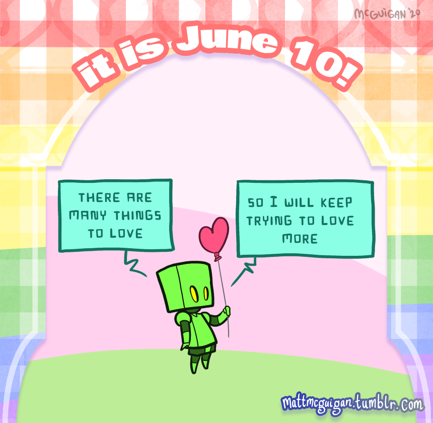 there are many things to love so I will keep trying to love more