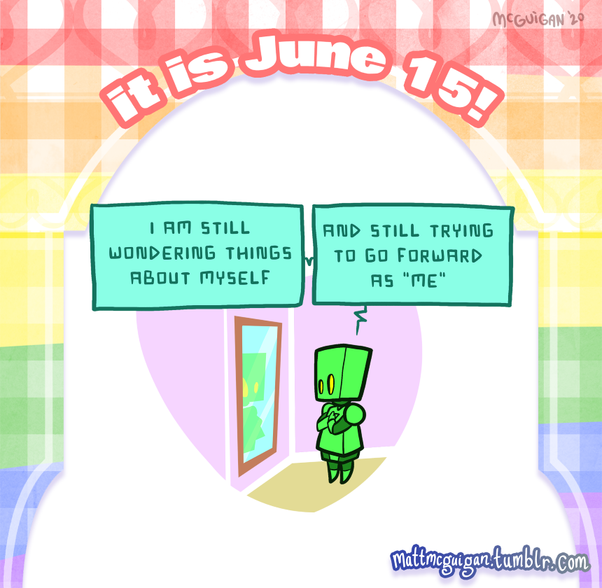 i am still wondering things about myself and still trying to go forward as "me"
