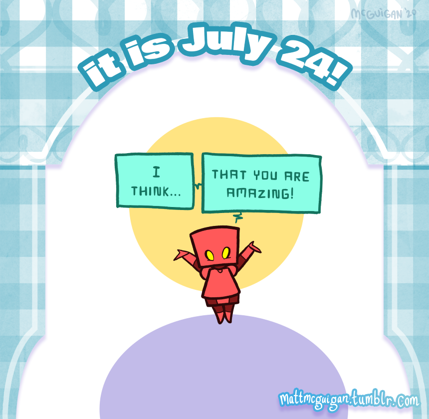 I think... that you are amazing!