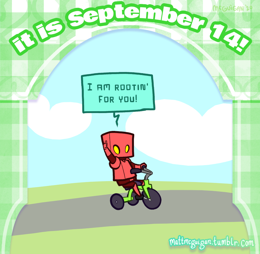 I am rootin' for you!