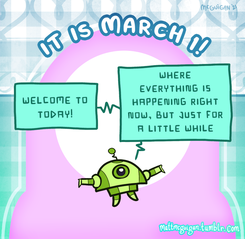 welcome to today! where everything is happening right now, but just for a little while