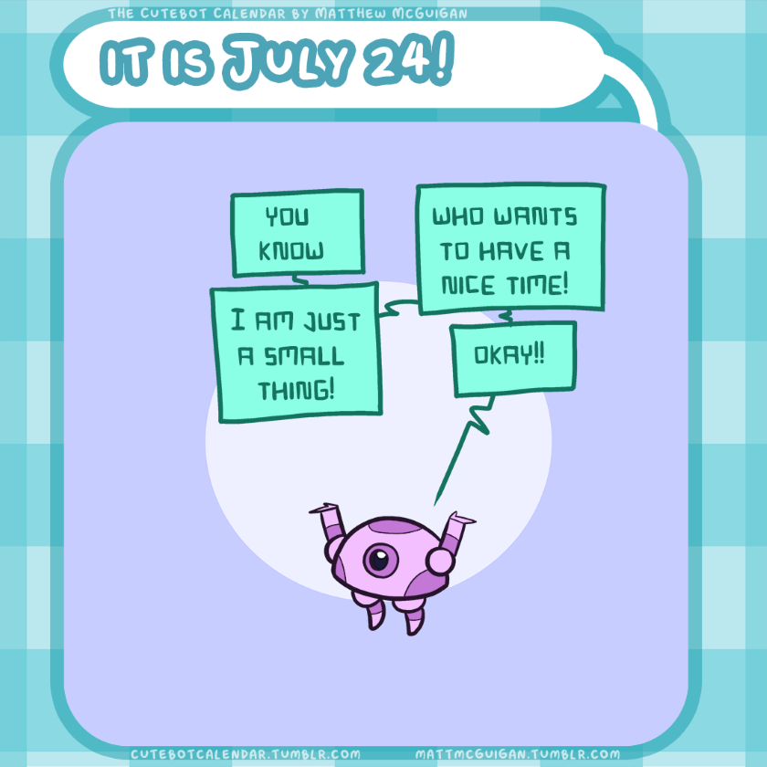 who wants to have a nice time! okay!! you  know I am just a small  thing!
