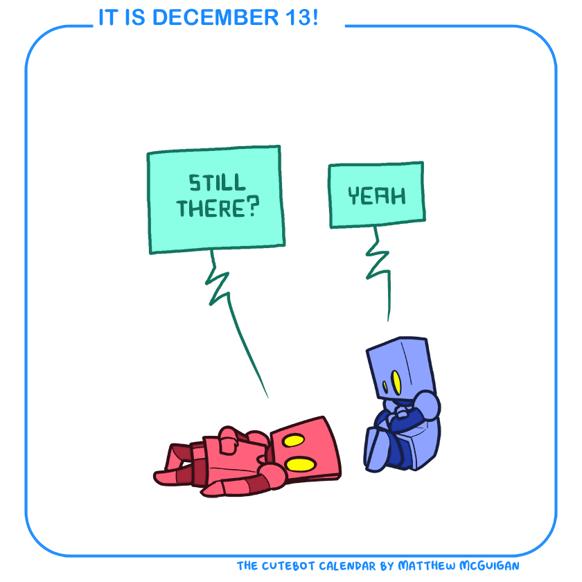 still there? yeah