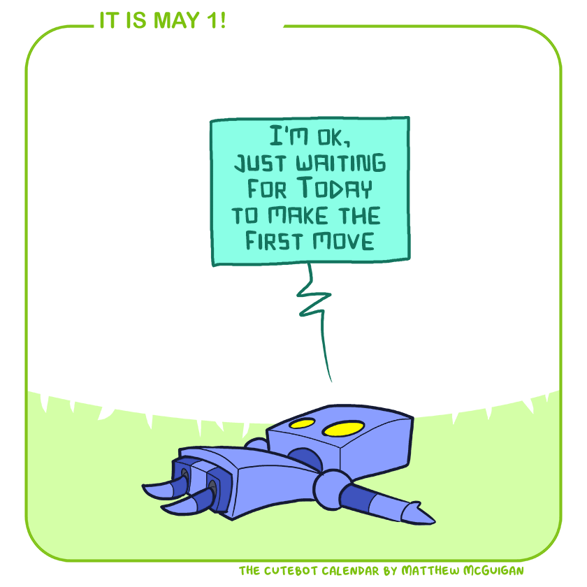 I'm ok, just waiting for Today to make the  first move