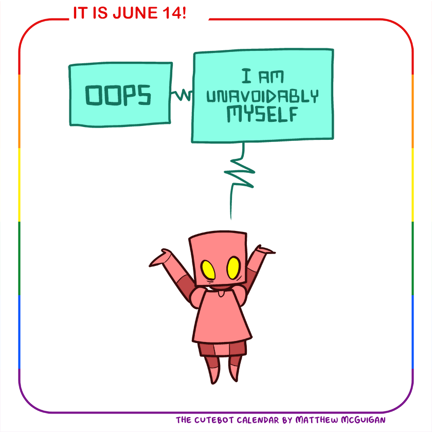 OOPS I am unavoidably MYSELF