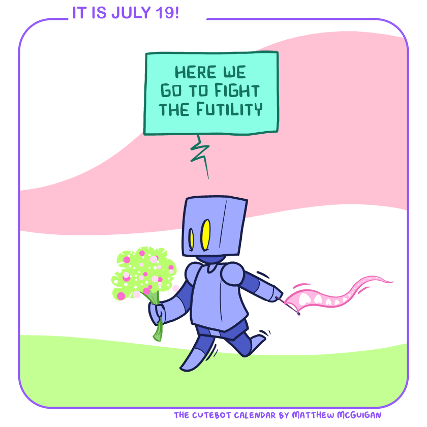 here we go to fight the futility