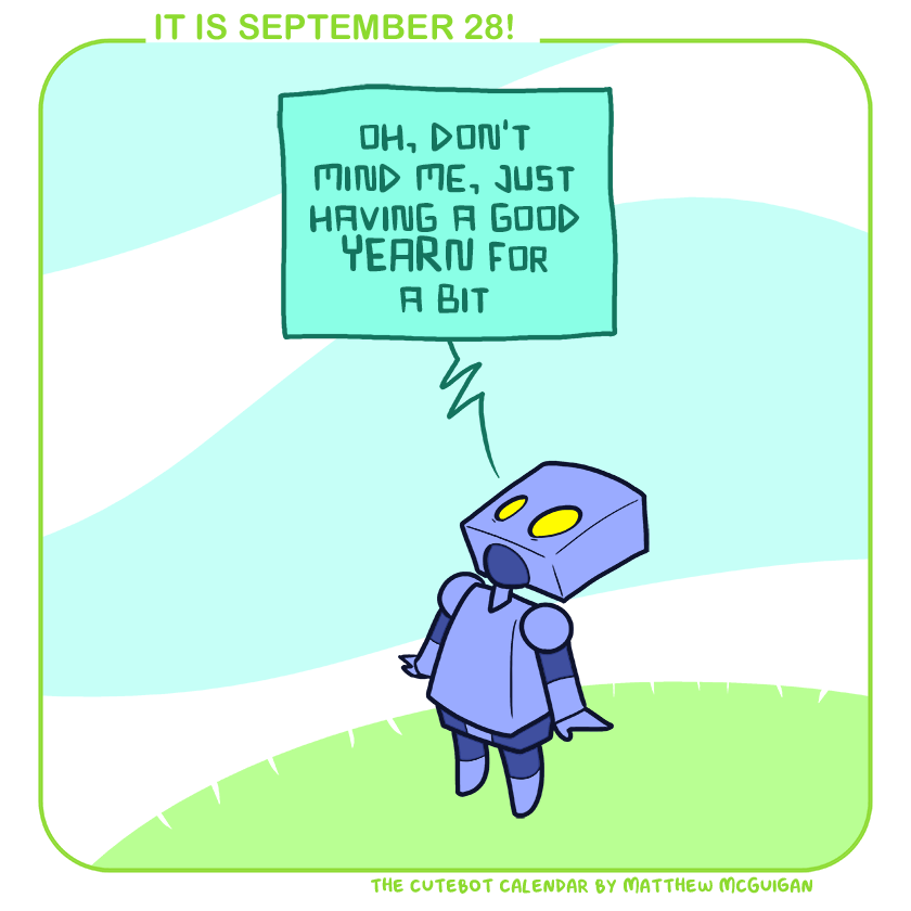 oh, don't mind me, just having a good YEARN for a bit