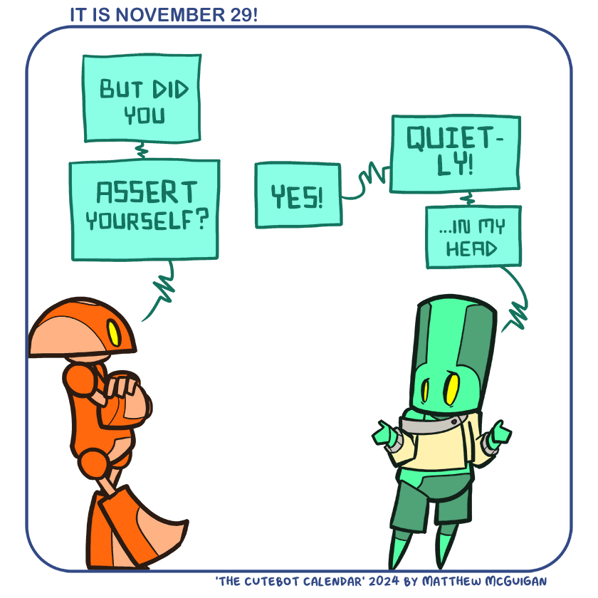 Assert yourself