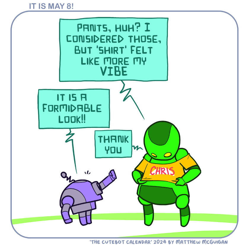 a 'shirt' vibe