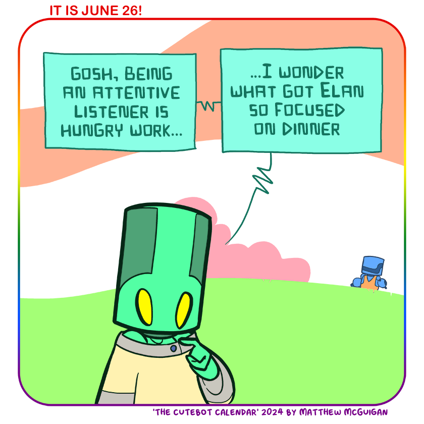 An attentive listener