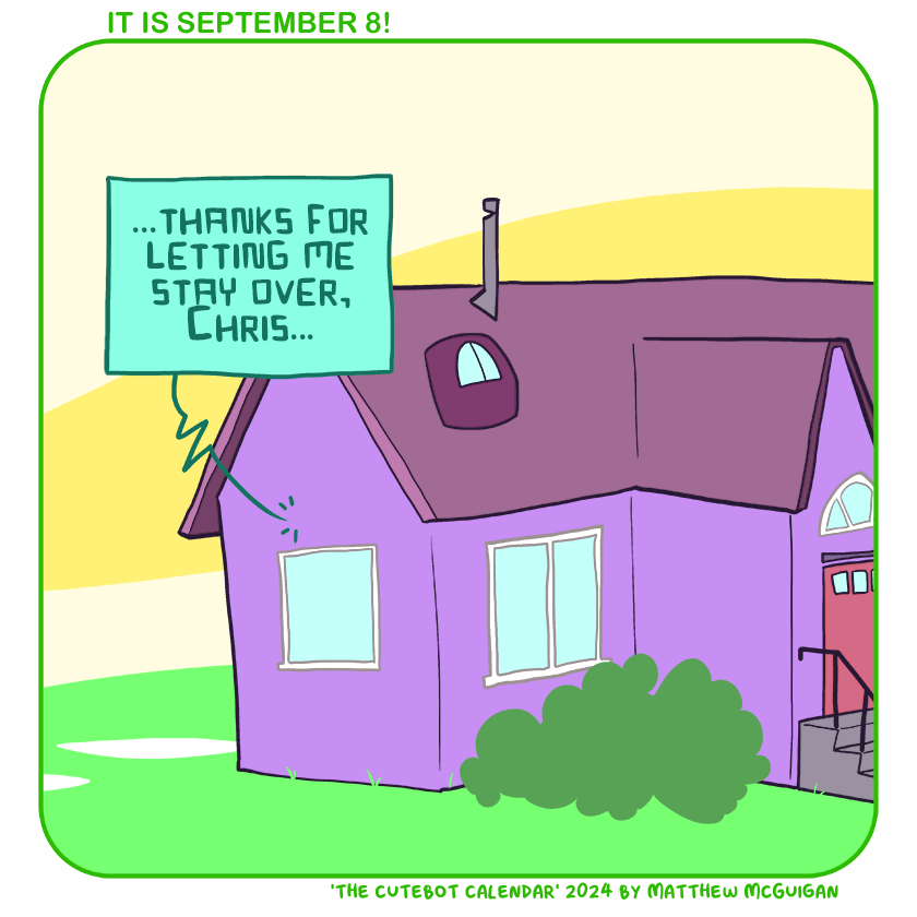 Staying over